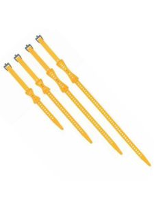 Sea to Summit Stretch Loc Straps Yellow Twin Packs